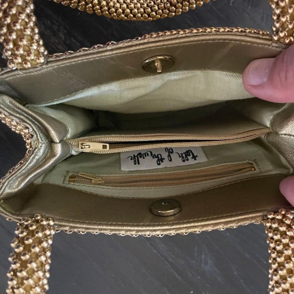 Talk of the Walk Evening Bag Gold - Picture 4 of 5